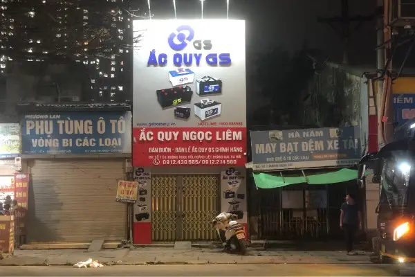 cửa hàng ắc quy Ngọc Liêm